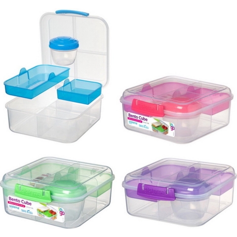 Sistema To Go Bento Cube Limegroen