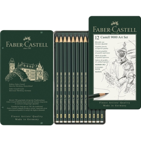 Faber Castell FC-119065 Potlood 9000 Art Set