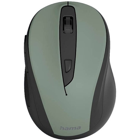 Hama Optische Draadl. Muis 6 Knoppen MW-400 V2 Ergo. USB-ont. Opaalgroen