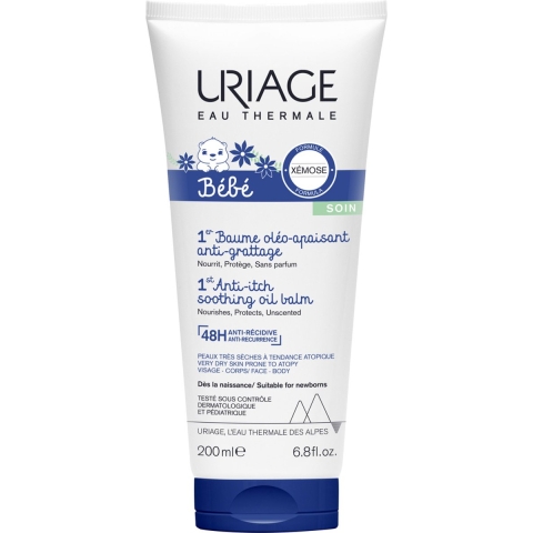 Uriage Bébé 1st Anti-Itch Soothing Oil Balm 200ml