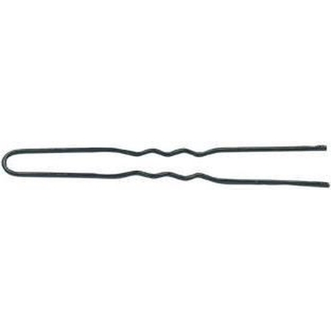 Sibel Metal Pins Wavy Black Box - 500 Stuks 70mm