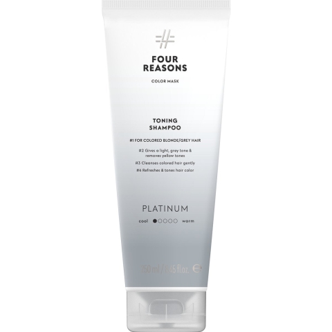 Four Reasons Color Mask Toning Shampoo 250ml Platinum