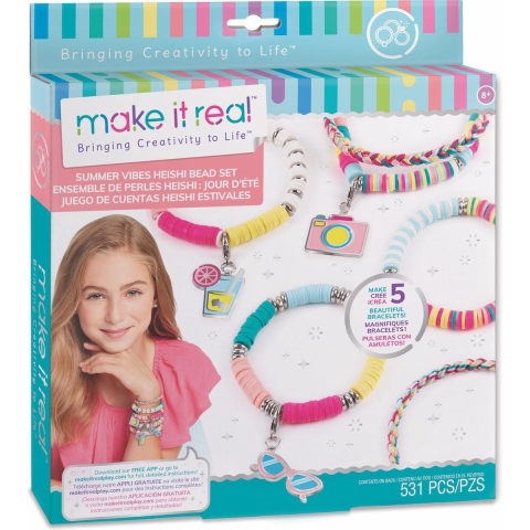 Make It Real Summer Vibes Heishi Kralen Armbandjes Maken