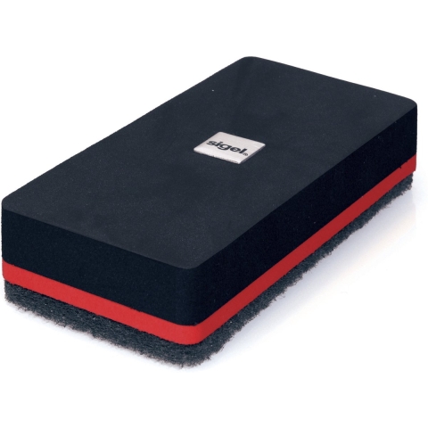 Sigel SI-BA188 Bordwisser Magnetisch 13x6x2.6 cm Zwart/Rood