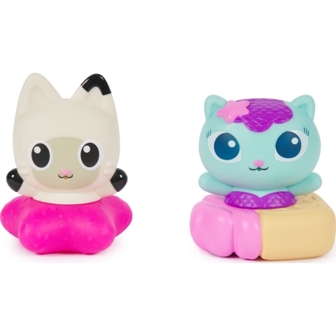 Gabby's Dollhouse Pandy en Meerminkat Badspeeltjesset