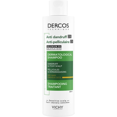 Vichy Dercos Anti-dandruff Dermatological Shampoo - Dry Hair 200ml
