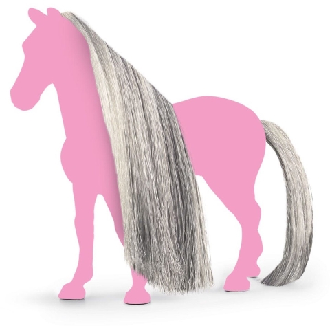 Schleich Horse Club Paardenhaar Grijs