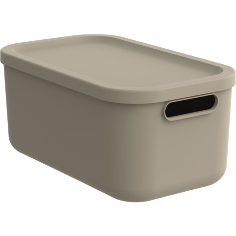 Rotho Albula Opbergbox 12L Cappuccino