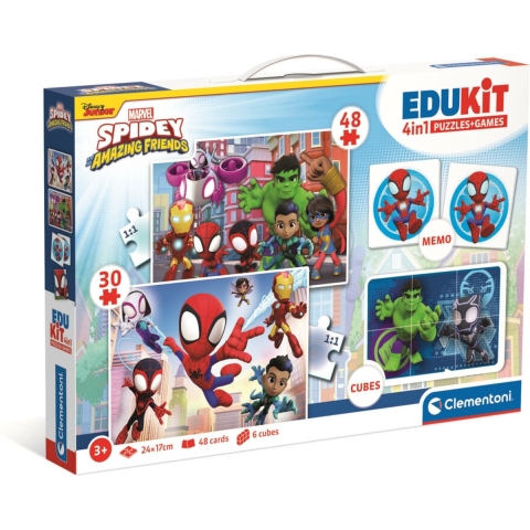 Clementoni Edukit 4in1 Spidey and Friends