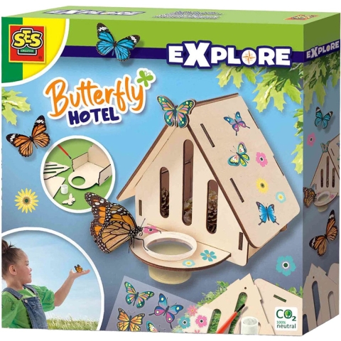 SES Creative Explore Houten Vlinderhotel Maken