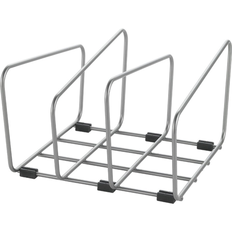 Metaltex Backy Bakspullen en Snijplankhouder 22x21x14 cm Zilver