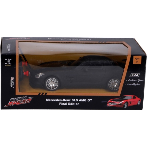 RC Mercedes-Benz SLS AMG GT Final Edition 1:24 + Licht Zwart