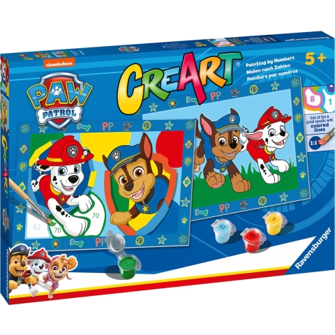 Ravensburger CreArt Paw Patrol Schilderen op Nummer