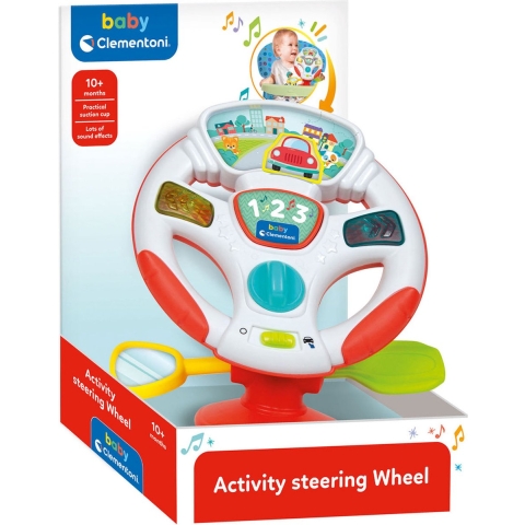 Clementoni Baby Stuurwiel + Licht en Geluid
