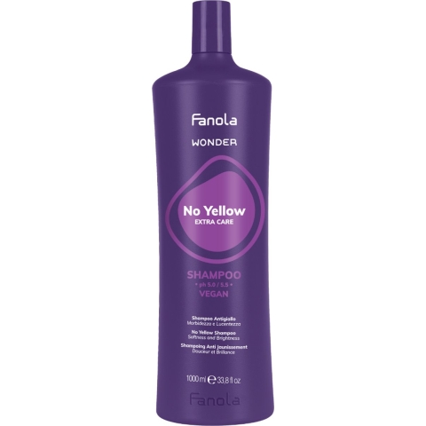 Fanola Wonder No Yellow Silver Shine Shampoo 1000ml