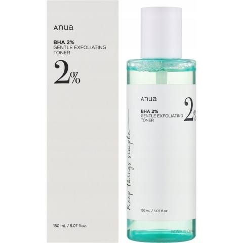 Anua BHA 2% Gentle Exfoliating Toner 150ml