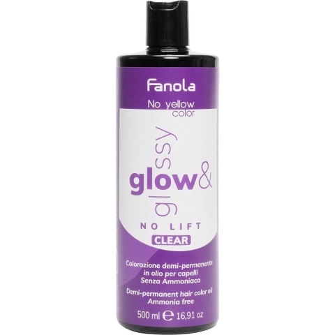 Fanola Glow&Glossy Oil Toner 500ml Clear