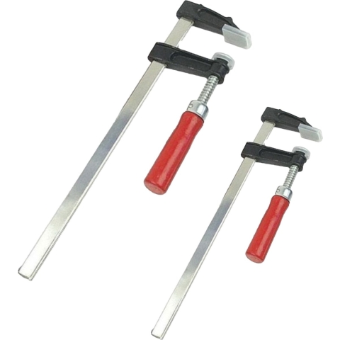 Snelspan lijmklemmen set - 4x - verzinkt staal - bereik 150 en 200 mm - lijmtang -