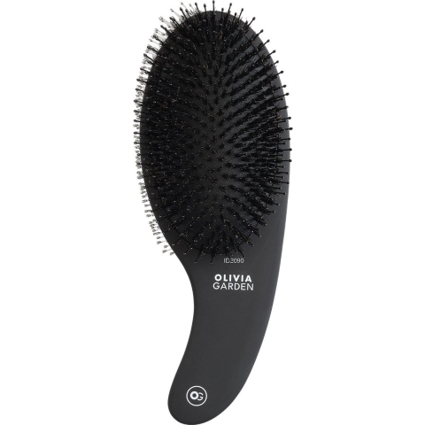 Olivia Garden Expert Boar&Nylon Bristles Care&Style Matt Black