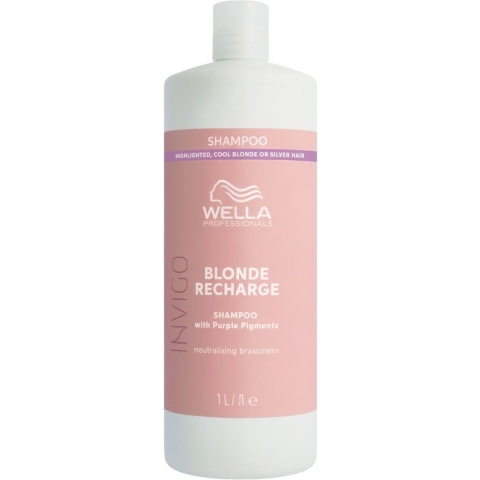 Wella Professionals Invigo Blonde Recharge Color Refreshing Shampoo 1000ml