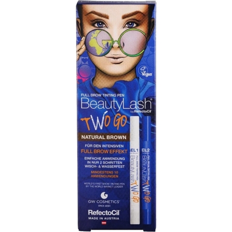 BeautyLash Full Brow Tinting Pen Natural Brown 1ml