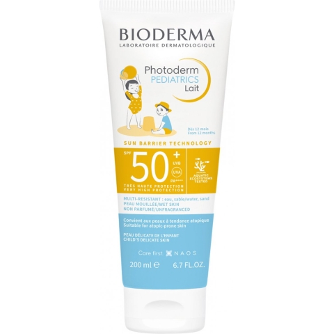 Bioderma Photoderm Pediatrics Lait SPF50+ 200ml