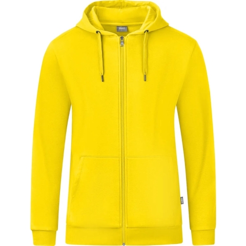 JAKO C6820D Jas Met Kap Organic Dames - Citroen - 42