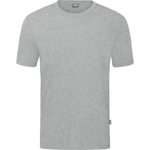 JAKO C6121D T-Shirt Organic Stretch Dames - Lichtgrijs Gemeleerd - 40