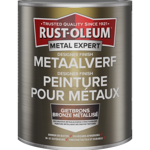 Rust-Oleum Designer Finish - Gietbrons - 400ml