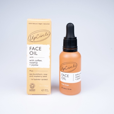 UpCircle Face Oil with Coffee + Rosehip Oil