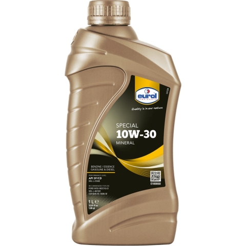 EUROL SPECIAL 10W-30 1 Liter voor aggregaten
