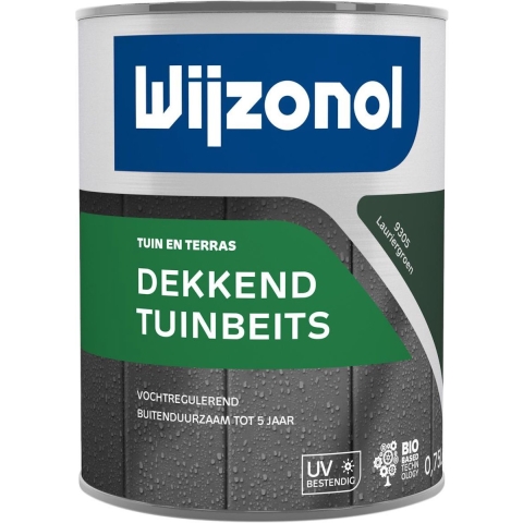 Wijzonol Dekkend Tuinbeits - 9305 Lauriergroen - 0,75L