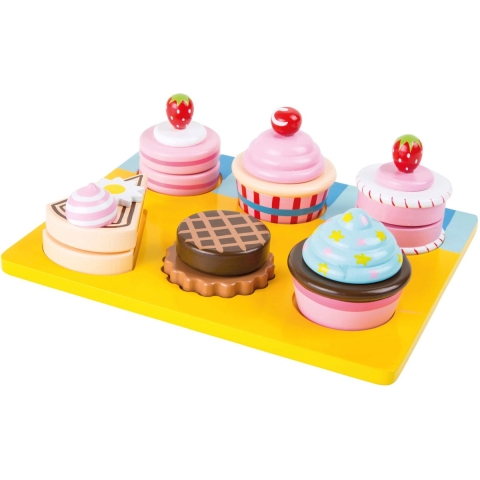 Small Foot Houten cupcakes