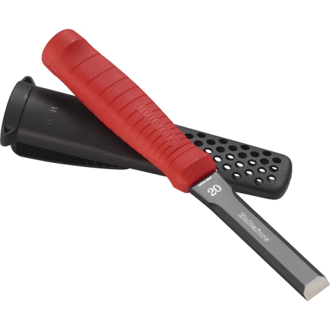 Hultafors EDC 20 Beitel Inclusief Draagholster - 20 X 232 Mm