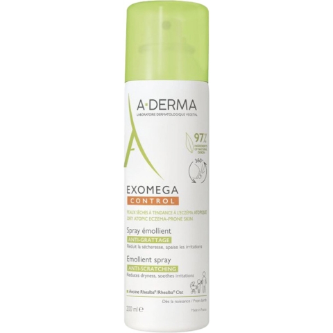 A-Derma Exomega Control Emolliërende Spray | 200 ml