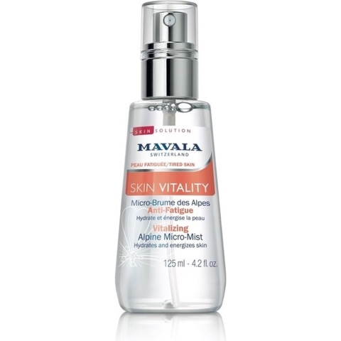 Mavala Skin Vitality Micro-Mist uit de Alpen Anti-Vermoeidheid | 125 ml
