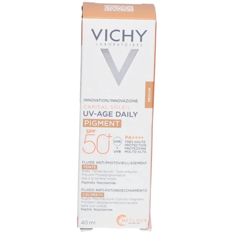 Vichy Capital Soleil UV-Age Daily Pigment Medium SPF 50+ | 40 ml