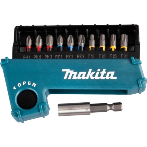 Makita Accessoires Schroefbitset 11-dlg "torsion"