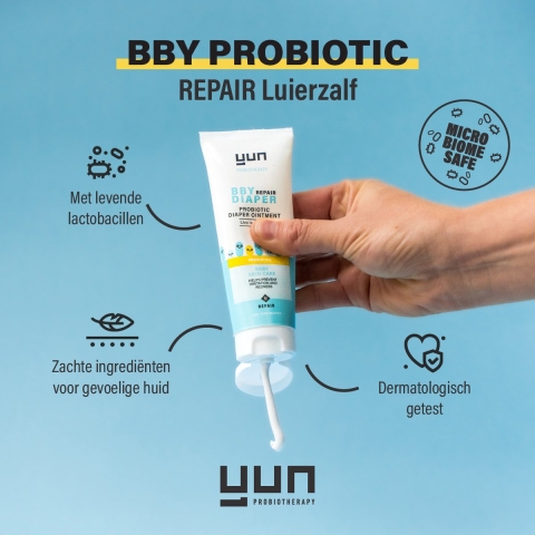 Yun BBY Repair Probiotische Luierzalf | 75 ml