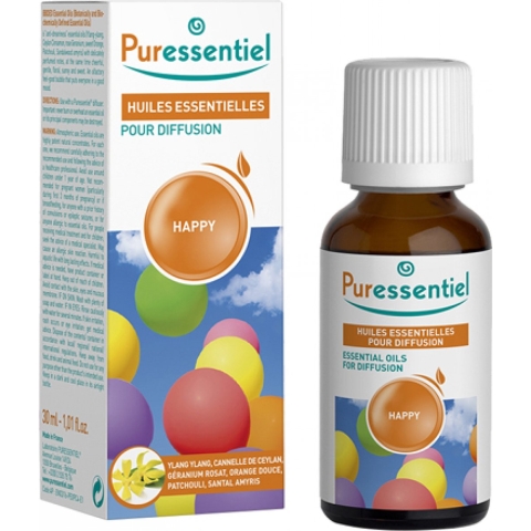 Puressentiel Essentiële Oliën voor Verspreiding Happy | 30 ml