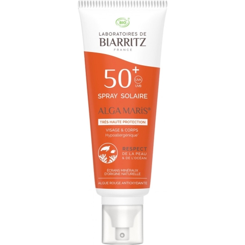 Laboratoires de Biarritz Alga Maris Zonnespray SPF50+ Bio | 100 ml