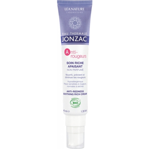 Jonzac Anti-Rougeurs Soothing Cream Bio | 40 ml