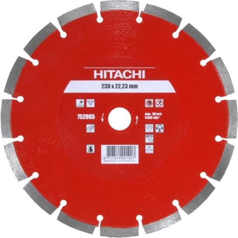 Hikoki Accessoires Diamant Zaagblad 125X22,2X10Mm Type Baksteen Laser - 752862