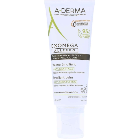 A-Derma Exomega Allergo Emolliërende Balsem | 200 ml