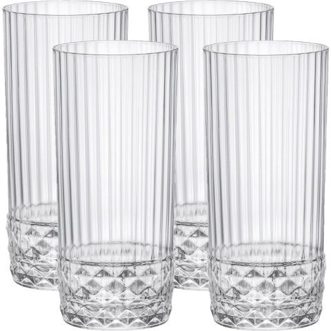 Bormioli Rocco Longdrinkglazen America 20's - 490 ml - 4 stuks