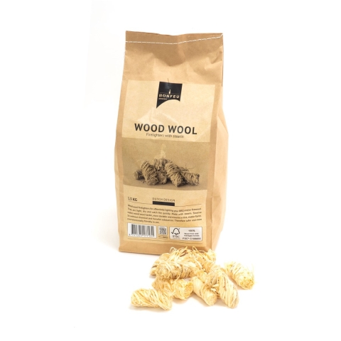 BonFeu Houtwol Aanmaakkrullen 1,5 kg