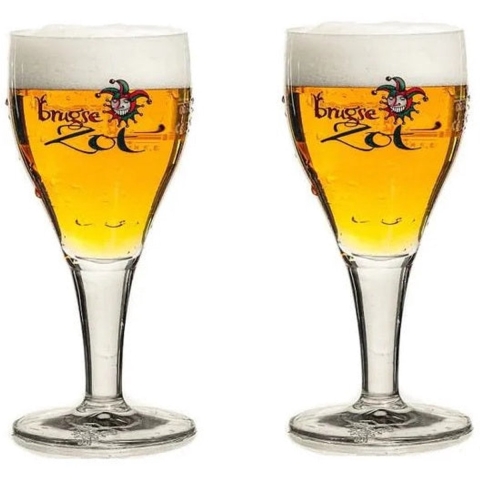 Brugse Zot Bierglazen 330 ml - 2 stuks