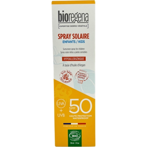 Bioregena Sunscreen Spray Kinderen SPF 50 | 90 ml