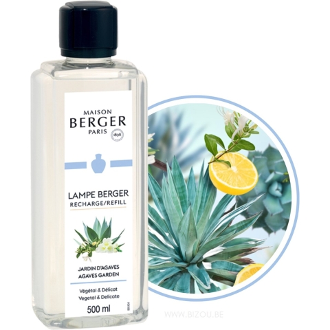 Maison Berger Navulling - voor geurbrander - Agaves Garden 500 ml