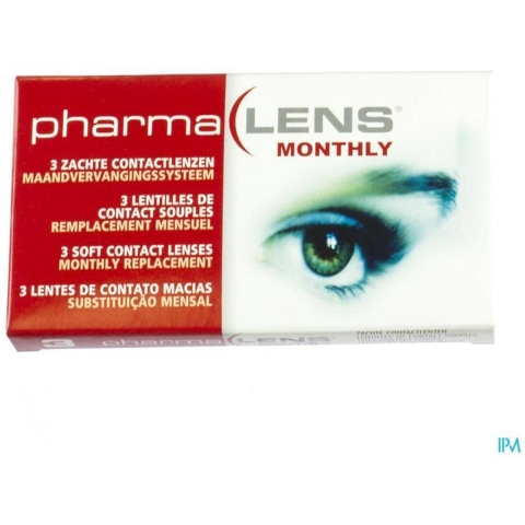 Pharmalens Monthly Contactlenzen -9.50 | 3 stuks